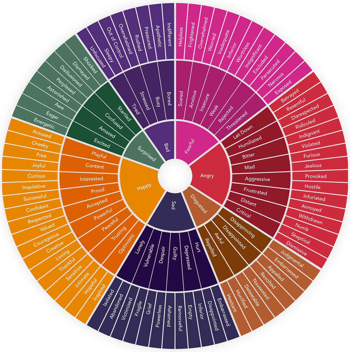 “A Manual for Labeling Emotions: Words for the Heart”